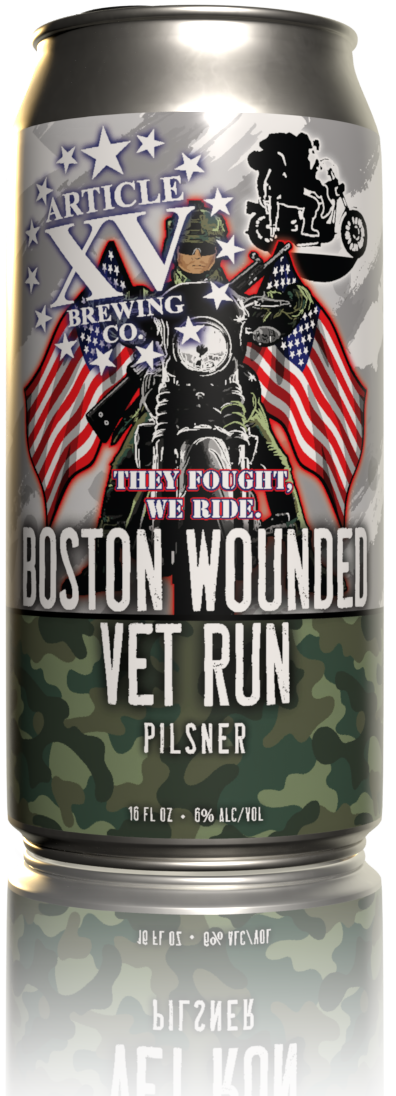 Article Fifteen Brewing - Boston Wounded Vet Run Pilsner